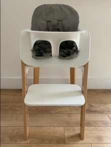 Stokke steps high chair and junior chair