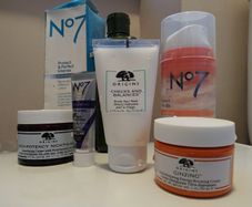 Skincare no7 and origins
