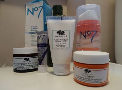 Skincare no7 and origins