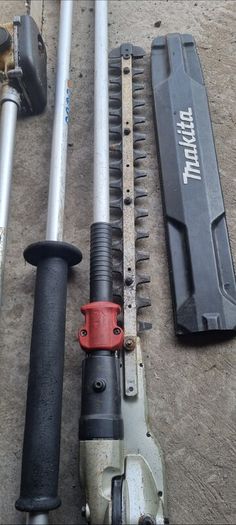Garden multi tool Dolmar attachments