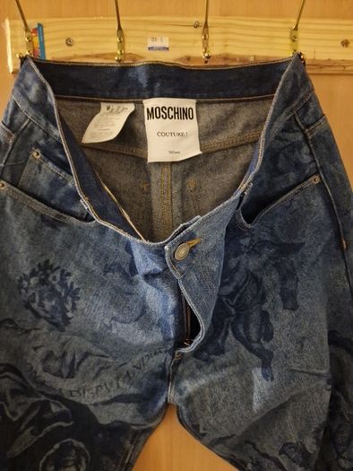 Moschino Couture Milano Pattern Jeans (W34.L31)
