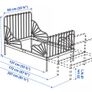IKEA Kids Extendable Bed (with mattress!) Image 3