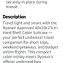 Cabin Travel Suitcase 40x25x20cm Image 9