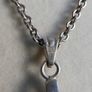 Vintage Sterling Silver 925 Cross Pendant Necklace L-10"  6,85g Image 7