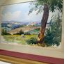 Leslie Nesbitt signed original watercolour - "La Vue vers le Nord", framed Image 3