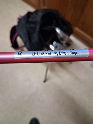 Golf Clubs. US Kids Golf Set.Left Handed .Age 7 To 8 Years Old. Girls Set.. In As New Condition. Collect In Dublin Or Receive Via Post.