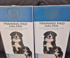 Training pad holder