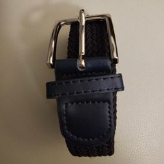 Mens elastic woven belt