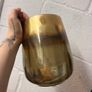 Approx. 40 Clear, Black, Brown, Amber & Gold Vases Image 5