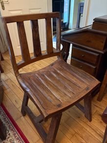 Wooden chair x 3