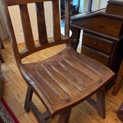 Wooden chair x 3