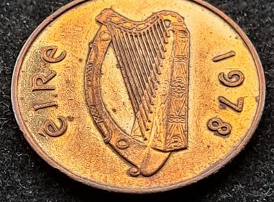 Ireland Eire Decimal 2p/ Two Pence 1978 Coin with full Lustre