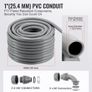 25,4mm (1-inch) Flexible Liquid-Tight Electrical PVC Conduit 30.5m Non-Metallic IP65 Image 2