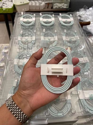 Super Fast Charger Cable For Apple iPhone 15 Plus Pro Type C to Type C Braided