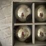 Bnib The White Company Set Of 12 Mercy Baubles Image 2