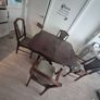 Solid Oak Dining Table + 6 Chairs Image 7