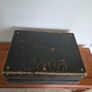 Antique Edwardian Gentleman's Leather Vanity Case Monogram RA Image 7