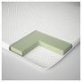 2x IKEA NORDBERGET Memory Foam Mattress Toppers (90x200cm) - Barely Used Image 4