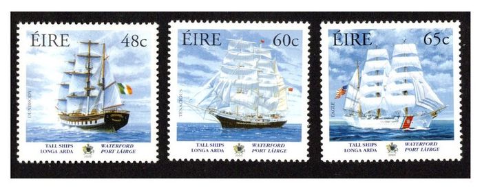 2005 Ireland Cutty Sark: Tall Ships Race Commemorative Stamps Mint Never Hinged (MNH)
