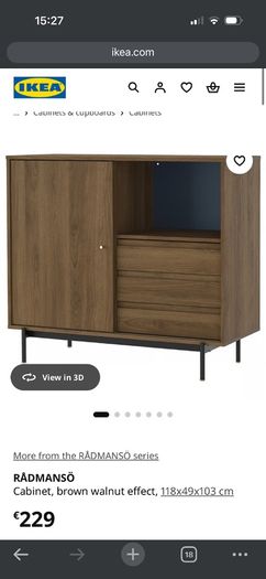 IKEA Radmanso Cabinet (Brand New)