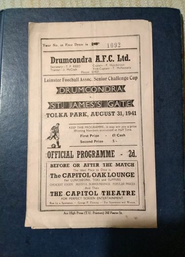 Eire  Soccer Programme