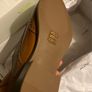 Brand New Aldo Office Brown Leather Woman Shoes Image 5