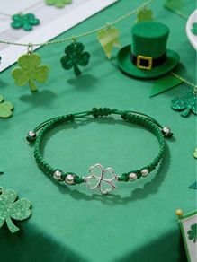 Beautiful St. Patrick's Clover Bracelet