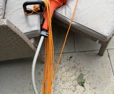Black & Decker high-performance corded electric strimmer