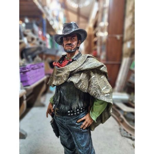 Clint Eastwood Resin Floor Statue KAS1376