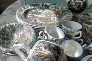 vintage dinner set