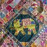 Giant Wall Hanging Tapestry from India Image 2