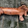 Vintage Cast Iron Sausage Dog Boot Scraper Image 6