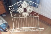Cream magazine rack
