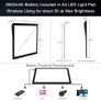 FREE SHIPPING Wireless Battery Powered Light Pad, TOHETO Tracing Light Box Dimmable Brightness Rechargeable LED Light Board Portable Cordless Copy Board for Artist Drawing Sketching X-ray Viewing Image 6
