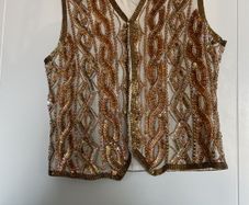 Vintage Frank Usher Festival Waistcoat size S