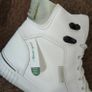 White Hightops Trainers, size 6 Image 4