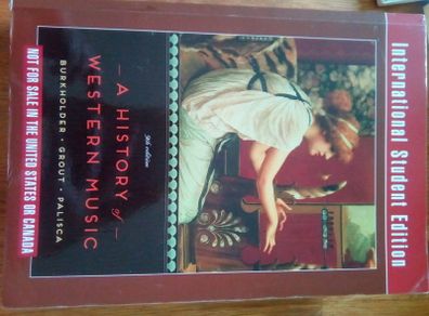 A History of Western Music 9th Edition by Burkholder, Grout and Palisca