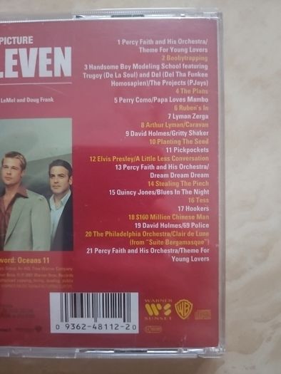 Ocean's Eleven CD Soundtrack