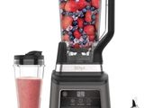 2-in-1 Blender with 3 Automatic Programs; Blend, Max Blend, Crush, and 4 Manual Settings, 2.1L Jug &amp; 700ml Cup, 1200W, Dishwasher Safe Parts, Auto-iQ, Black