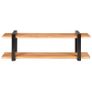 TV Cabinet 130x40x40 cm Solid Acacia Wood Image 4