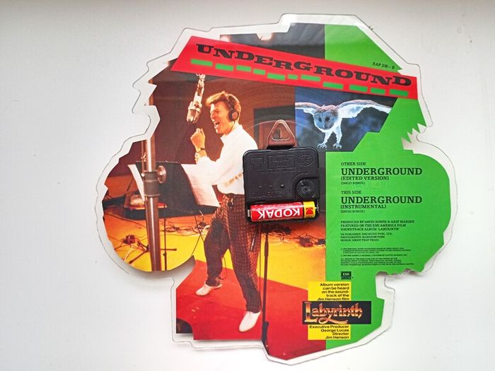 David Bowie  Underground Pic Disc