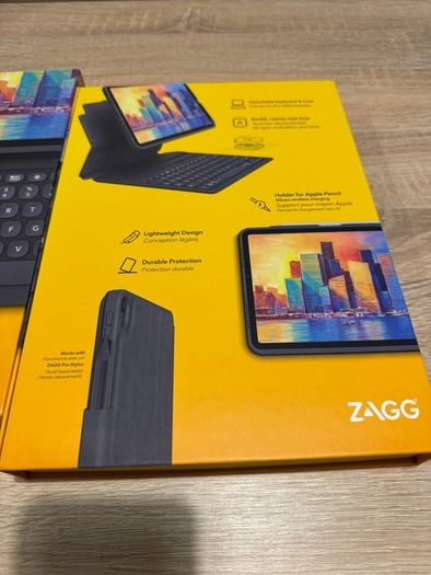 ZAGG iPad Pro 12.9-inch (6th,5th,4th,3rd Generation) keyboard Cover Bluetooth Brand New Sealed