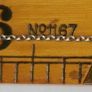 Vintage Sterling Silver 925 Engraved Personalized Bar Necklace Image 7