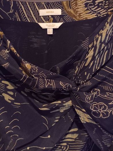 Massimo Dutti Silk Skirt Size 12