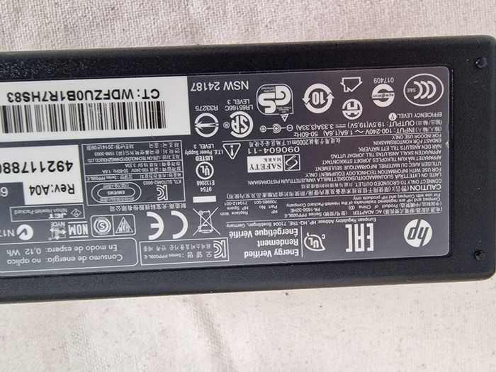 HP charger