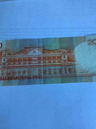 Rare Phillipines Banknote - 20 Piso