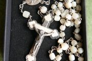 Antique  Mother of Pearl Rosary