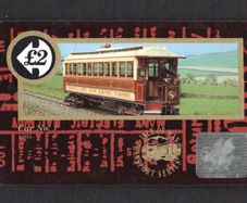 1993 Isle of Man UK2 Car No. 1 Tram (GPT - Magnetic) Phone Card
