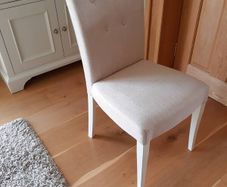 button back dining chair