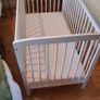 White wooden Cot Image 2
